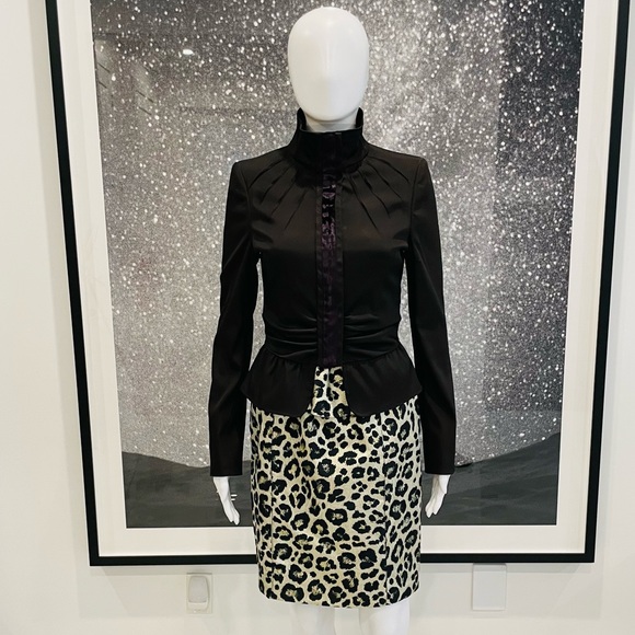 ⚡️SOLD⚡️Tom Ford for Gucci Runway Velvet Trim Blazer - Picture 6 of 15